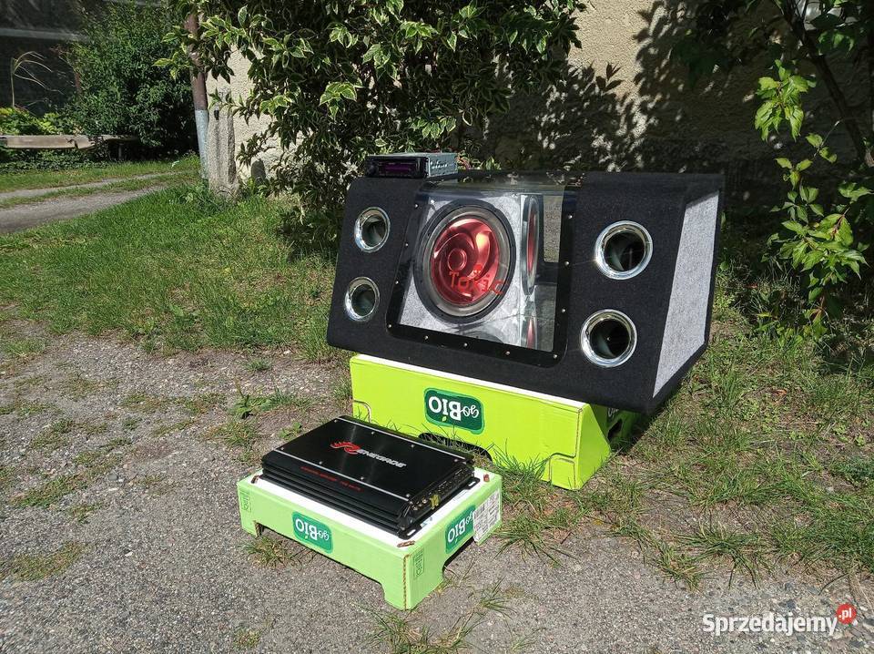Tuba Skrzynia Basowa Subwoofer TOXIC DUAL Dzierżoniów sprzedam
