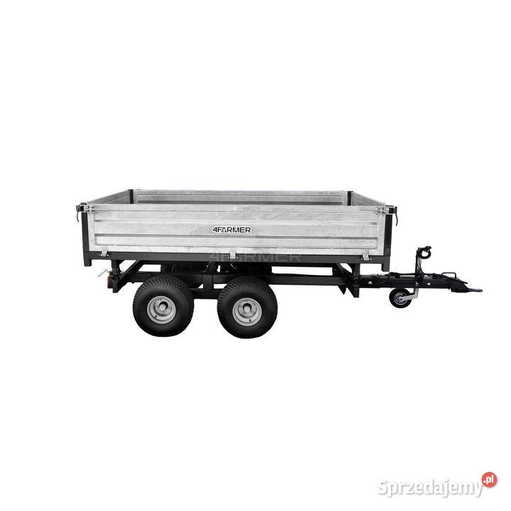 Przyczepa rolnicza dwuosiowa 25T z kiprem
