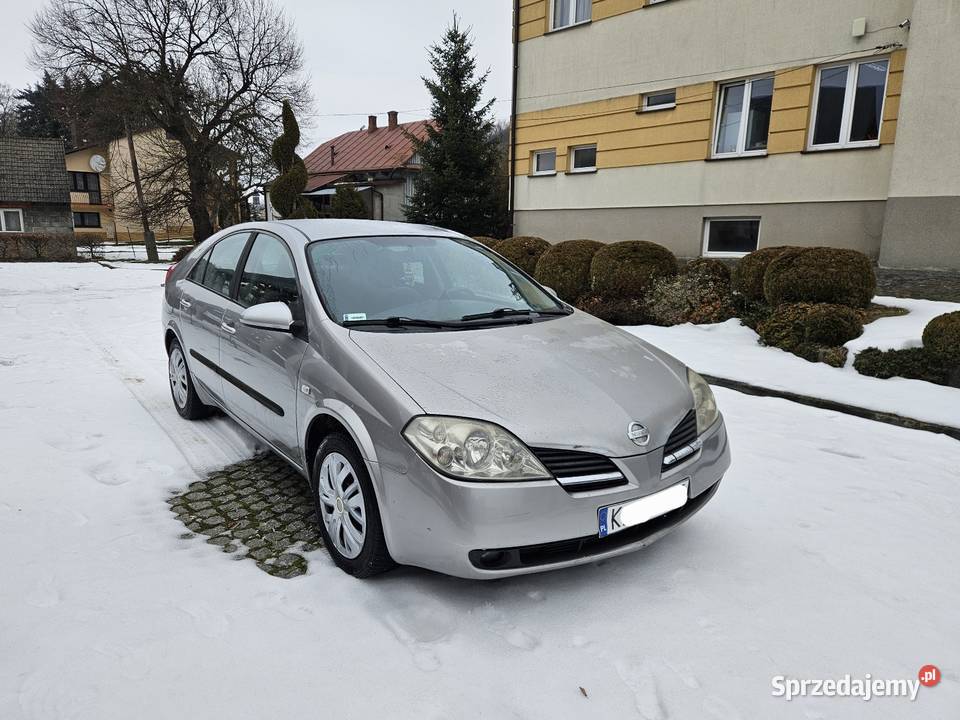 Nissan Primera 2004r 19dCi 120 Klimatronik małopolskie Ryglice