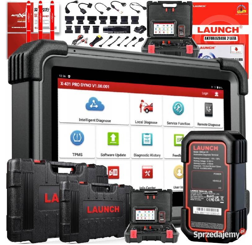 LAUNCH X431 PRO DYNO 2023 2 WALIZKI