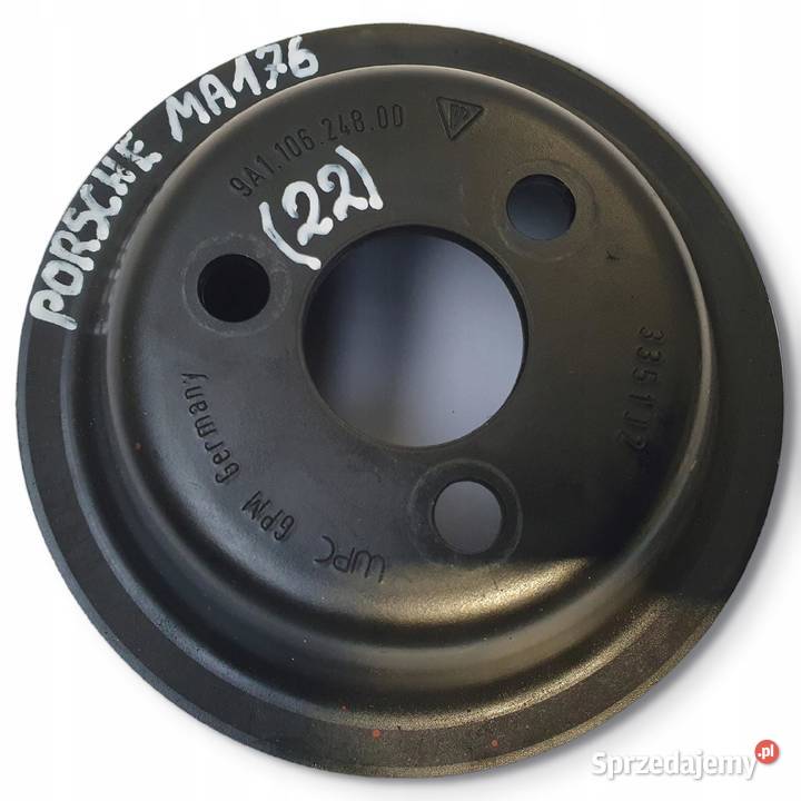 KOŁO POMPY WODY Porsche 911 GT3 38 9A110624800 osobowe Chełm