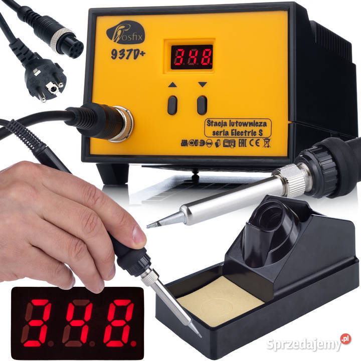 Stacja Lutownicza 937D 60W 200480C ESD Safe Ludźmierz sprzedam