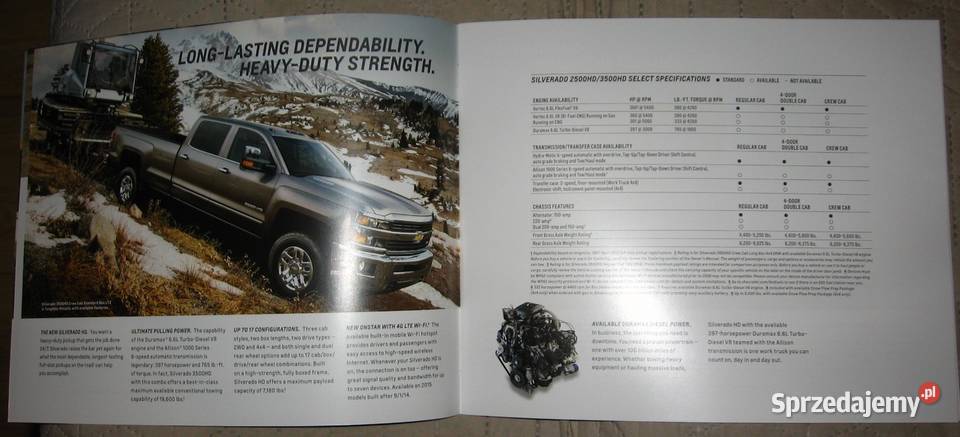 Chevrolet Commercial Trucks 2015 prospekt