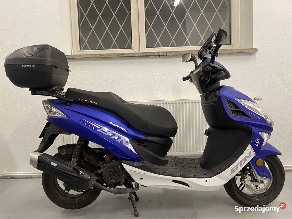 Skuter Barton Falcon 50 Kufer SHAD SH34 Gliwice Barton