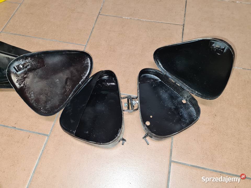 Narzędziówki puszki schowki boczne WSK 125 śląskie Rydułtowy