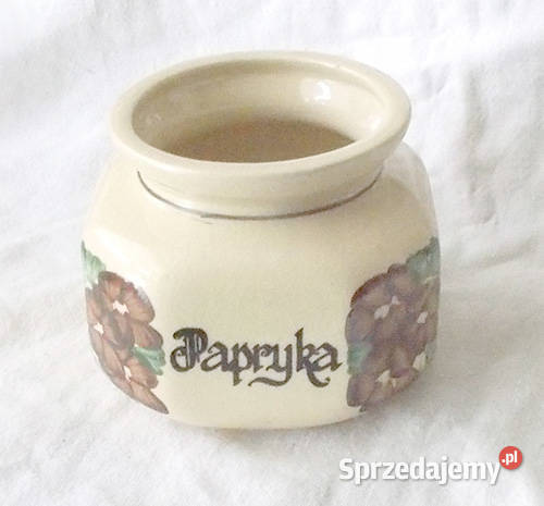 prl naczynie z ceramiki papryka pojemnik prl Gdańsk