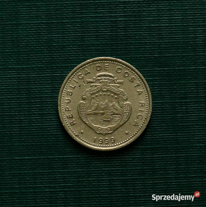 KOSTARYKA 10 colonów 1999r Gliwice