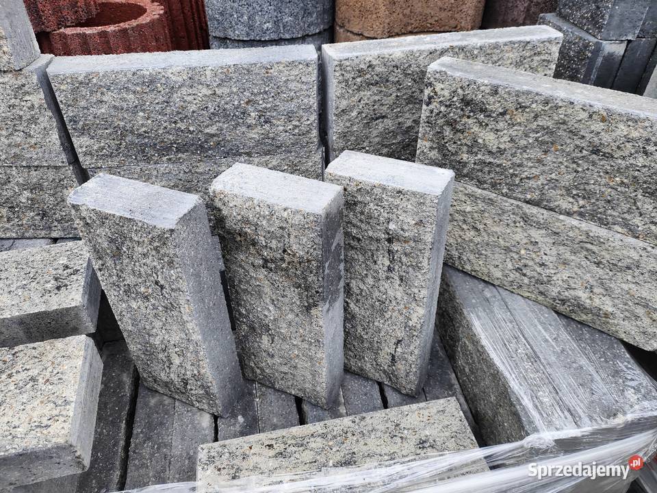 Palisada 19x15x6 palisady łupane kostka brukowa Kraków