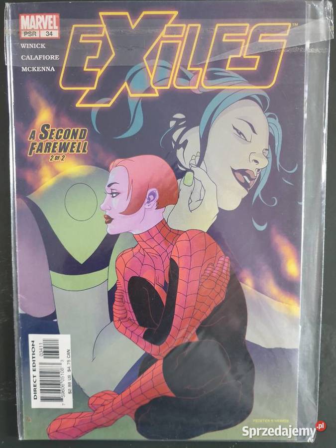 The Exiles 6 komiksów Marvel USA 3 kompletne Komiksy Gdynia