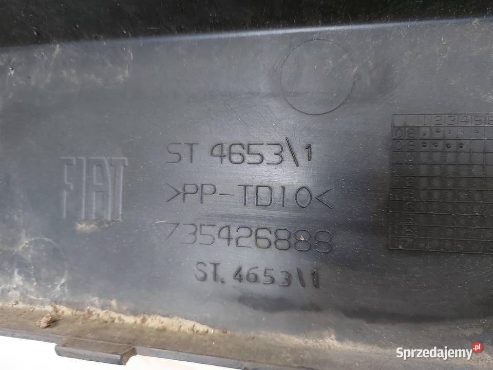 FIAT 500 09r zderzak przód 735426888 świętokrzyskie Kielce