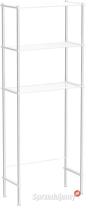 Regał łazienkowy z 3 półkami chromowany Pozostałe podlaskie Białystok sprzedam