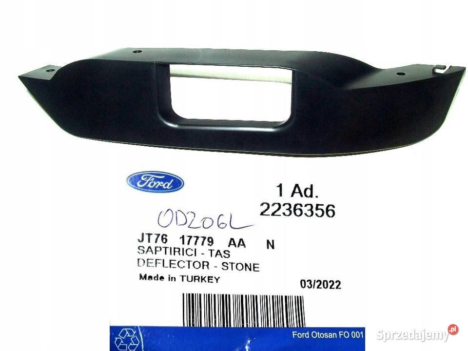 DEFLEKTOR OSŁONY POD ZDERZAK LEWY FORD TRANSIT osobowe Głogów sprzedam