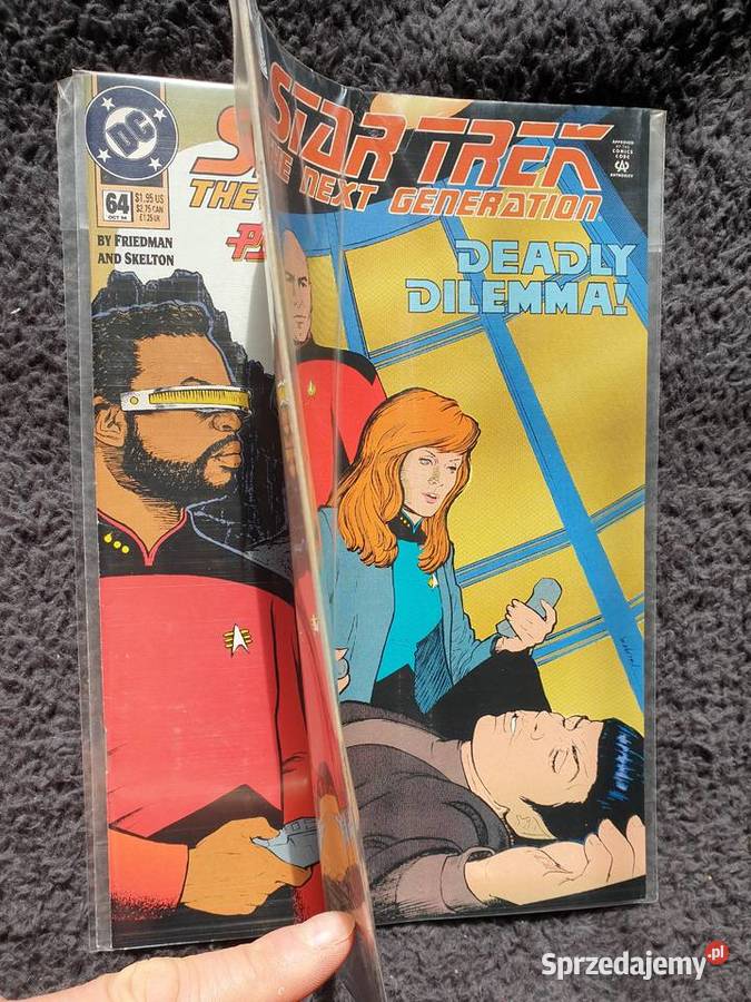 Star Trek The Next Generation 3 komiksy DC USA