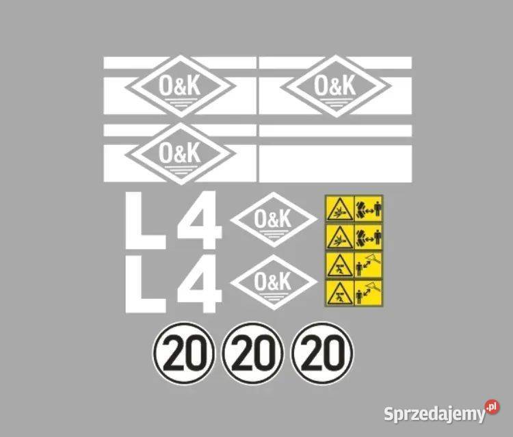 Naklejki oklejenie naklejka OK L4 Zamiennik Janików