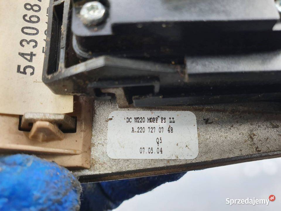 PRZYCISK MERCEDES BENZ SKLASA W220 A2207270748