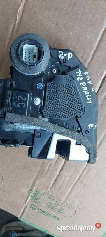 Zamek drzwi prawy tył TOYOTA RAV IV 2PIN osobowe Szczecin