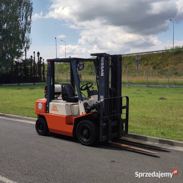 Wózek widłowy NISSAN UJ02A25U 2500 TX 4750 mm Wózki widłowe Warszawa sprzedam