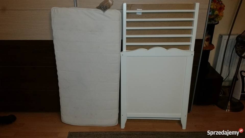 Łóżeczko Hensvik łożko dziecięce białe mazowieckie