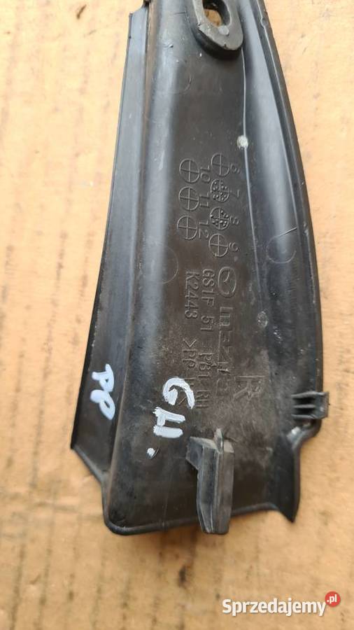 Mazda 6 GH zaślepka narożnik listwy osłony osobowe dolnośląskie