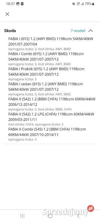 Cewka zaplonowa vw 12 Olsztyn