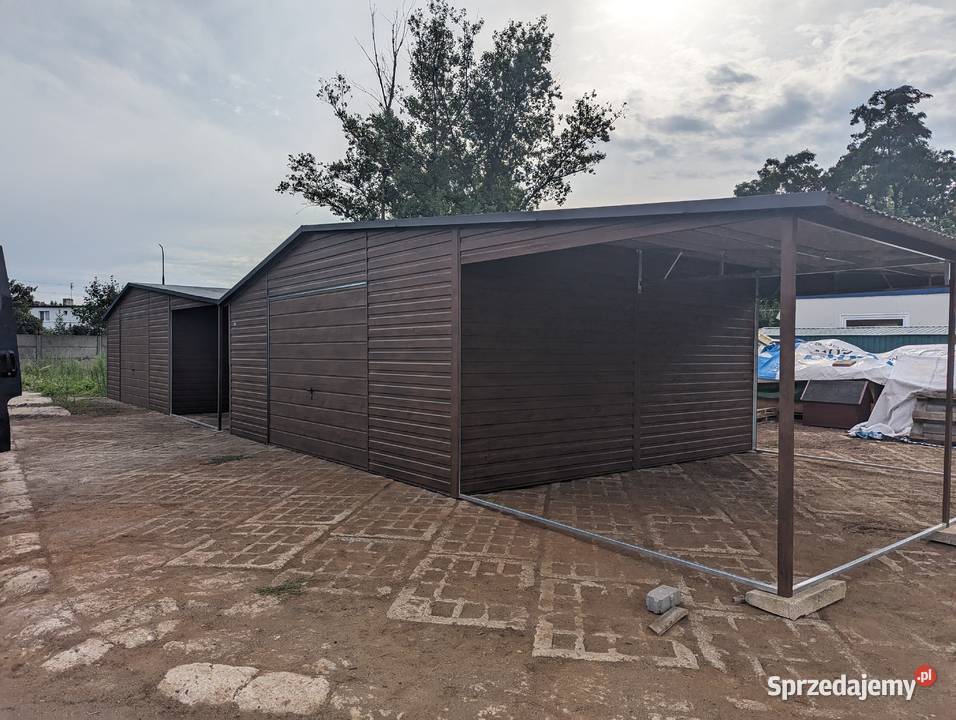 garaż blaszany 3x5 6x6 9x6 10x6 8x6 producent Częstochowa