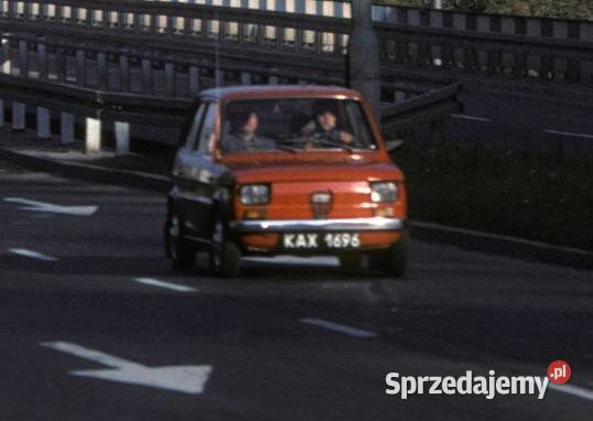 Polski Fiat 126p ST bambino 2 seria gadżet Sobótka