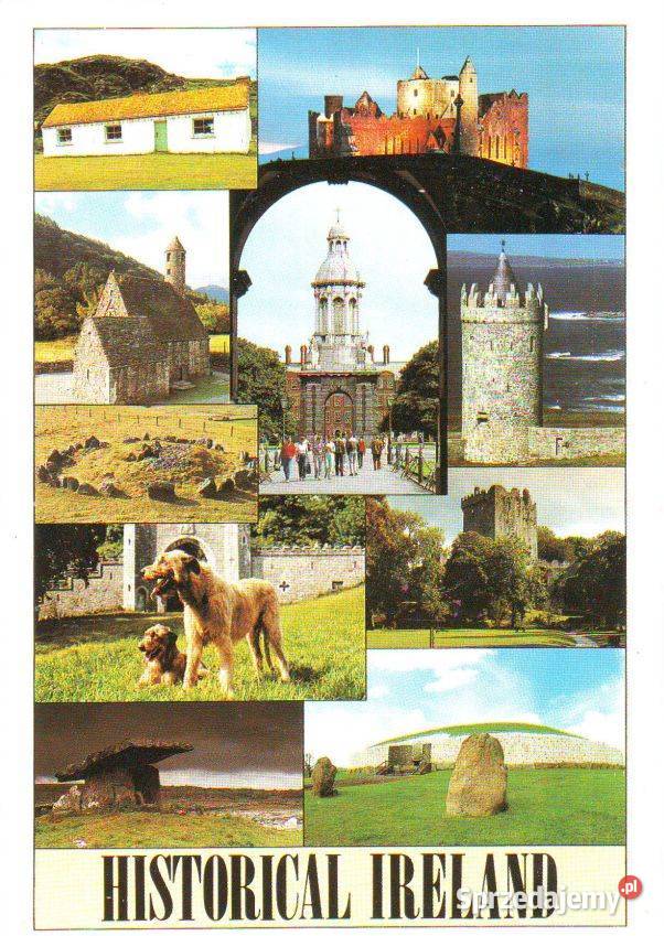 K Poczt Irlandia widoki historyczne kas
