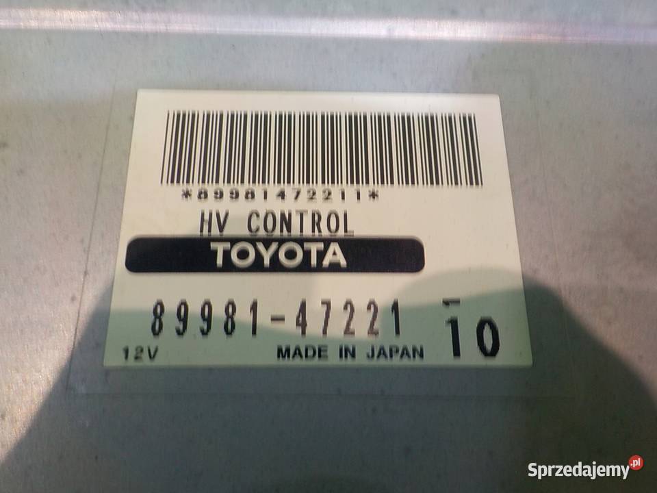 TOYOTA PRIUS II 15 VVTI 09r 5D modul sterownik Suków