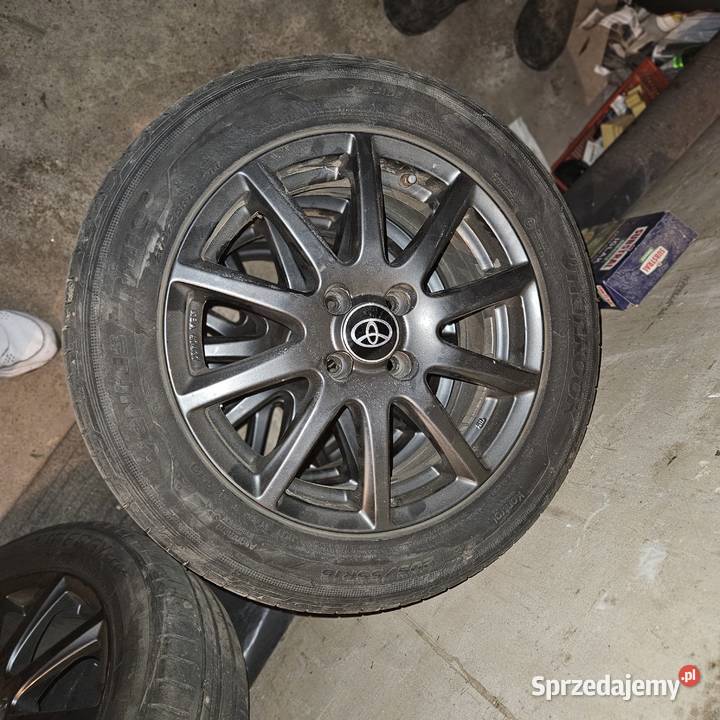 Alufelgi 4x100 R16 koła letnie opony hankook łódzkie Łódź