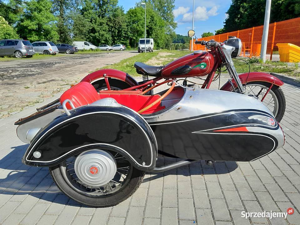 Wózek boczny Wunsche do motocykli Ifa Mz Bk Jelenia Góra
