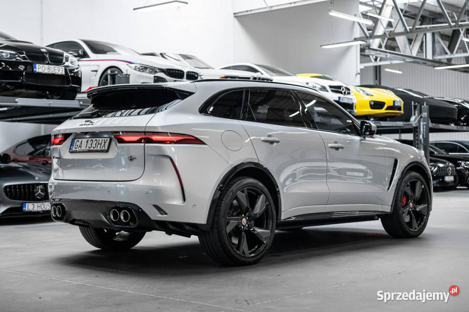 Jaguar FPACE SVR 50 V8 Supercharged 550 Zarejestrowany w Polsce Węgrzce
