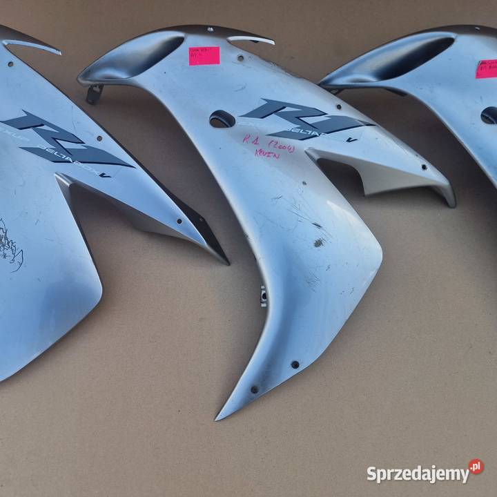 YAMAHA YZF R1 RN12 BOK BOCZEK OSŁONA OWIEWKA Szyby i owiewki Bieleń
