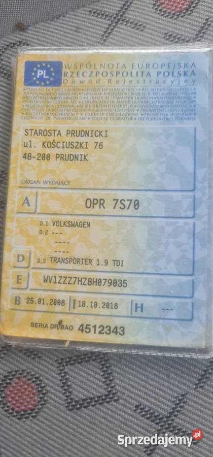VW T5 Transporter 285000km Prudnik