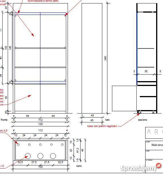 Sprzedam meble sklepowe jubilerskie Warszawa