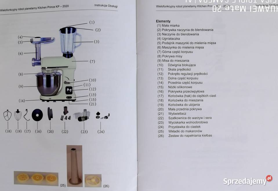Robot Planetarny najnowszy wielofunkcyjny Model Wrocław