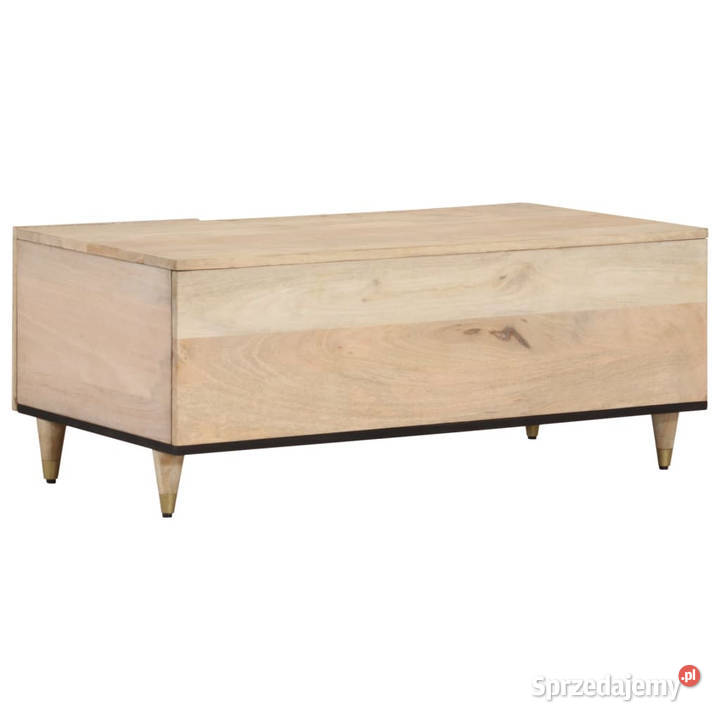 Stolik kawowy 100x54x40 lite drewno mango Warszawa