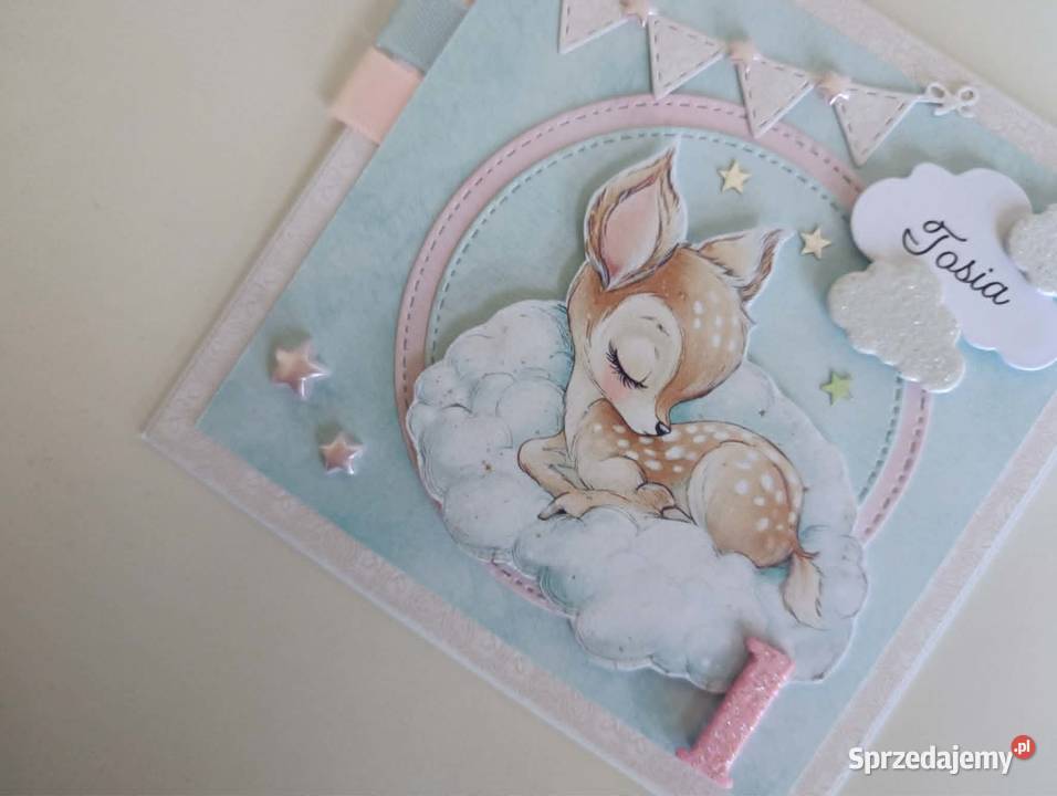 Personalizowana kartka ręcznie robiona na Łódź