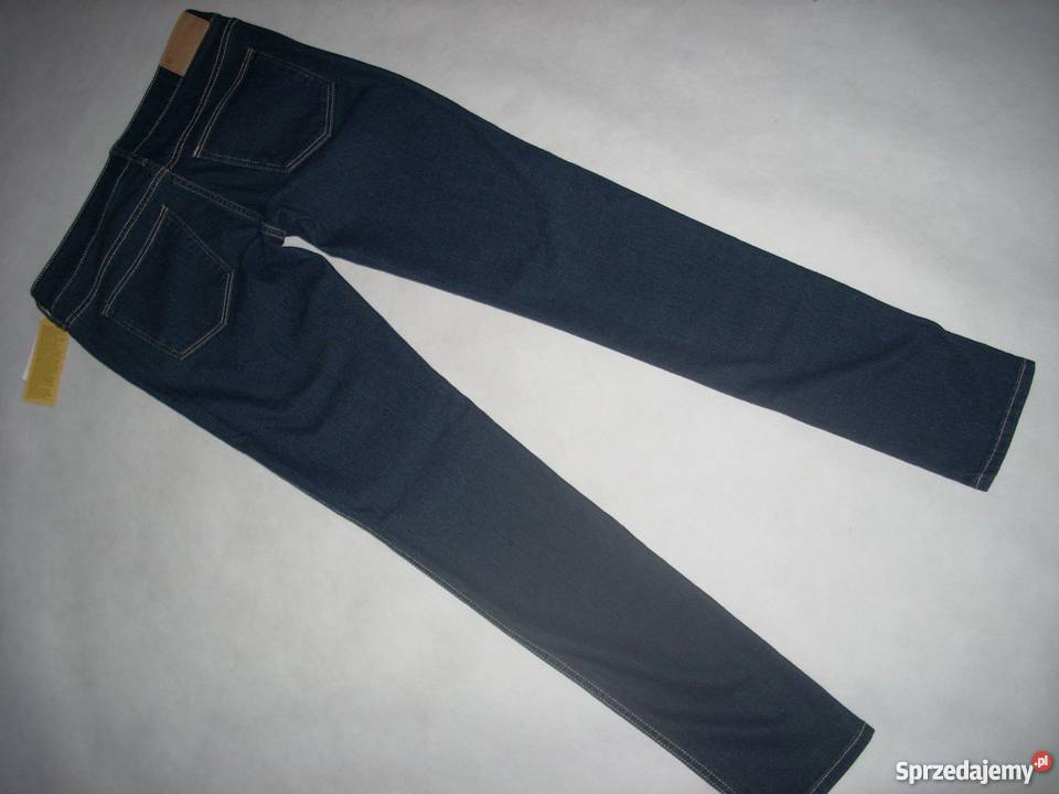 HM dżinsy granat rurki jeansy NOWE 2832 S Nowy Sącz