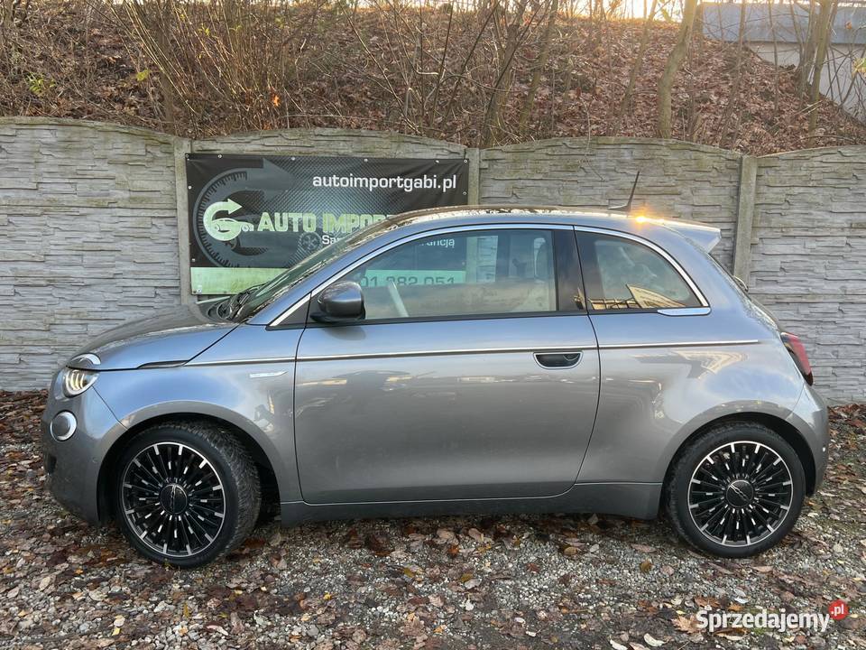 Fiat 500E radio śląskie Sosnowiec