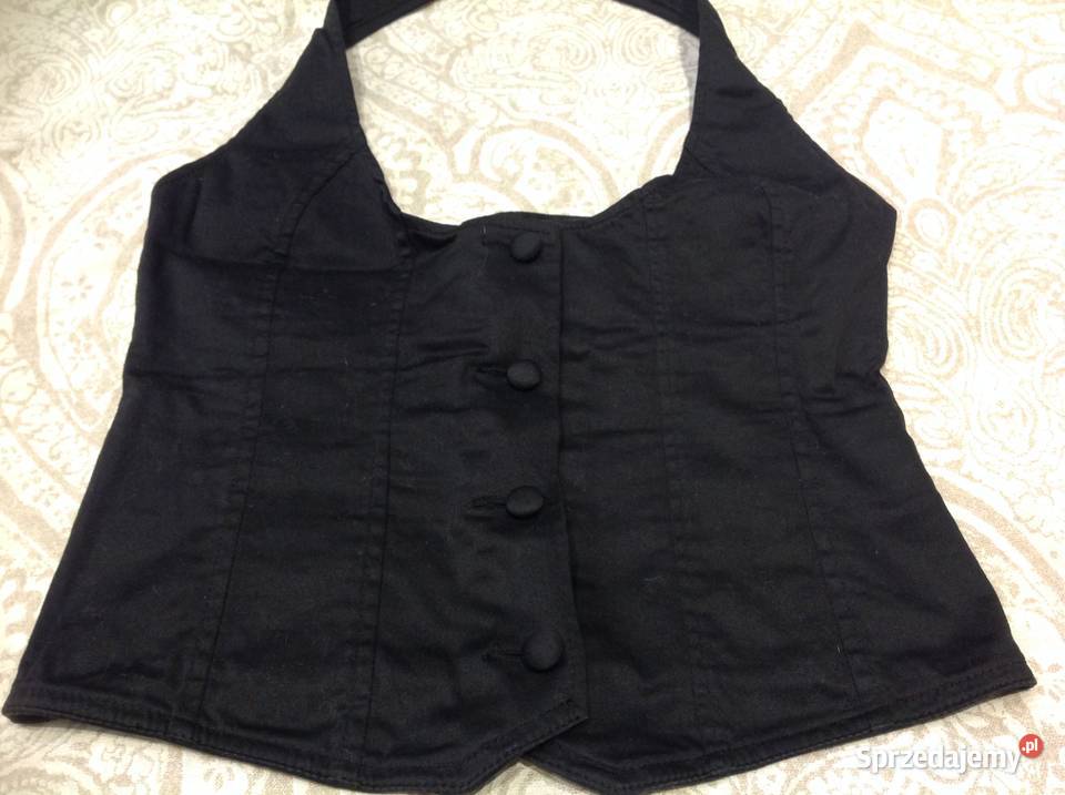 Top Czarny Damski TOM TAILOR DENIM XS j Nowy Nowa Sól sprzedam