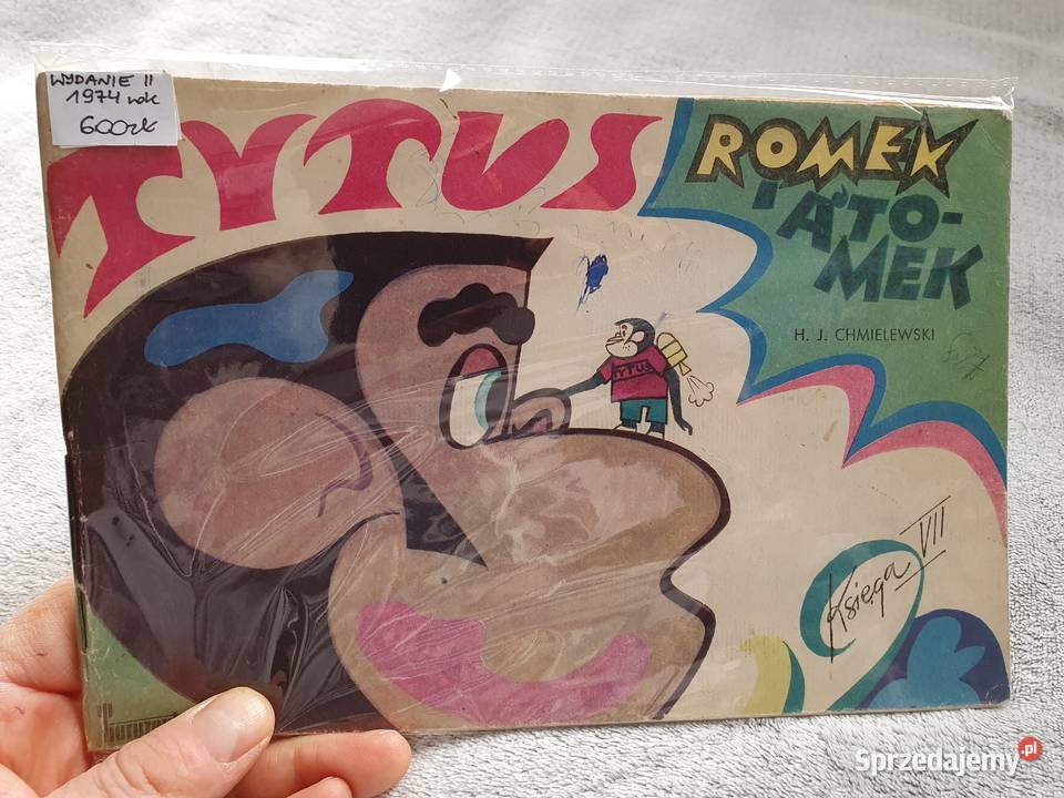 Tytus Romek i ATomek księga VII wydanie 2 1974