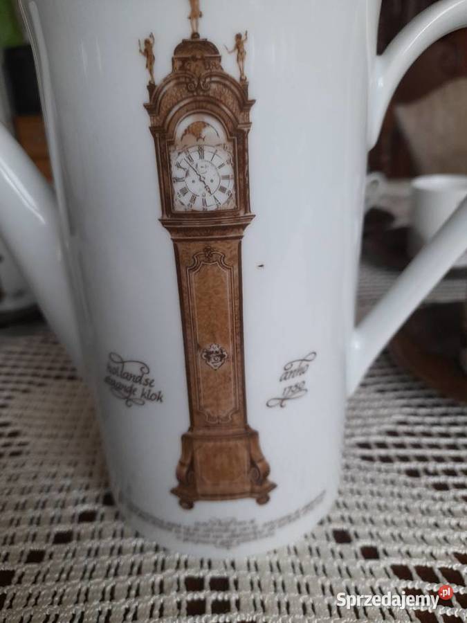 Porcelanowy serwis sygnowany Porcelana i szkło Antyki, Sztuka, Kolekcje Bielsko-Biała sprzedam