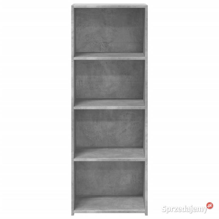 Wysoka szafka szarość betonu 45x41x124 WM846393