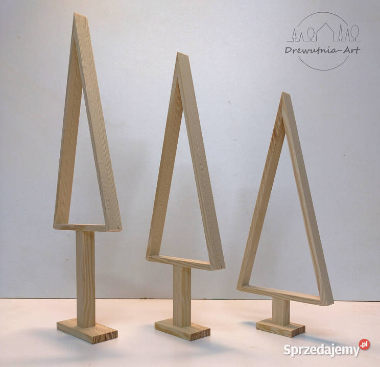 Choinki Drewniane Baza Do Ozdabiania 3 Wysokość Kielce