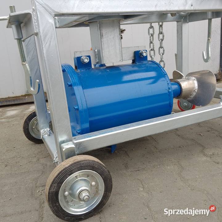 Mieszadło do gnojowicy podrusztowe wózek Brzeg