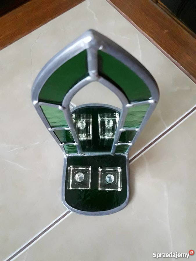 Witraż świecznik Alison Keers Janów Lubelski