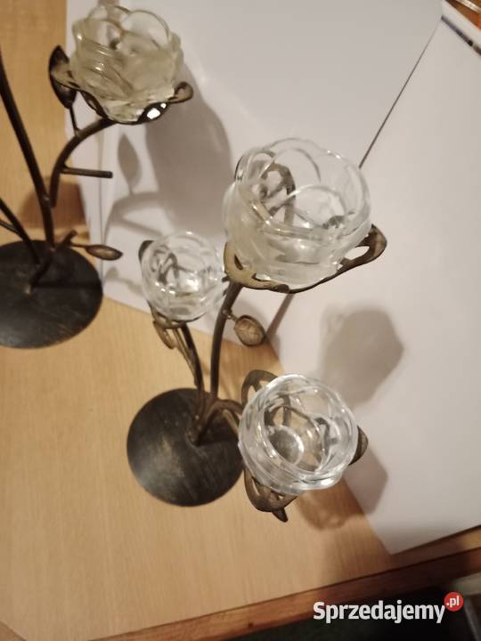 Stare świecznik metaloplastyka Warszawa