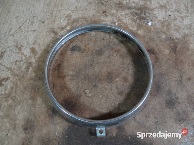 ramka lampy MZ TS ETS ETZ chromowana org DDR Żary
