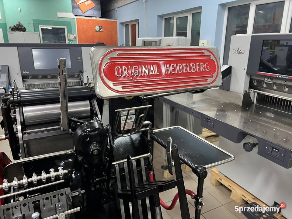 Heidelberg OHT wiatrak Letterpress Radom