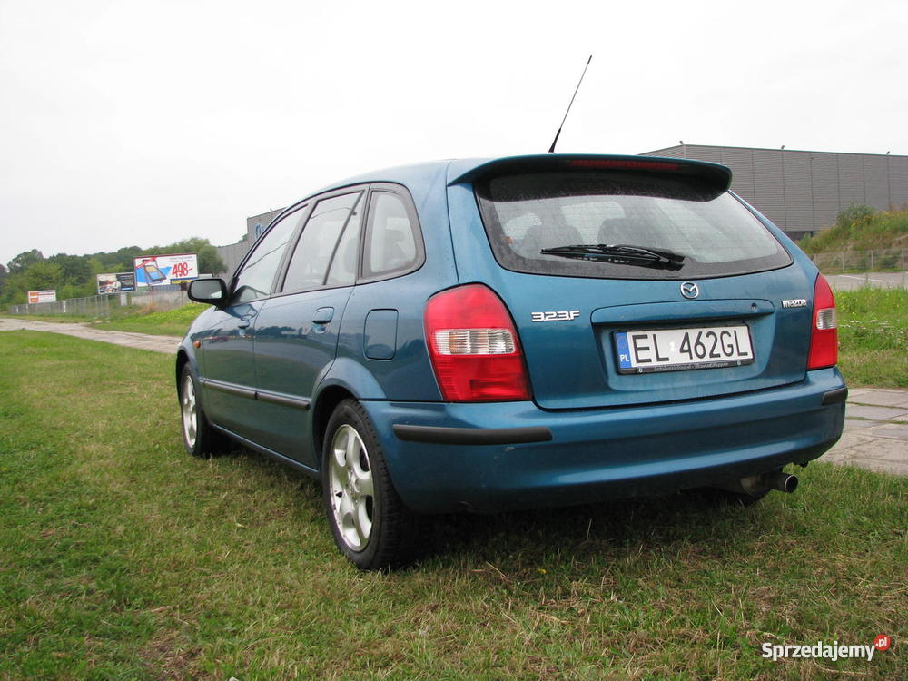 MAZDA 323 F 1999 r benzyna+LPG Łódź sprzedam
